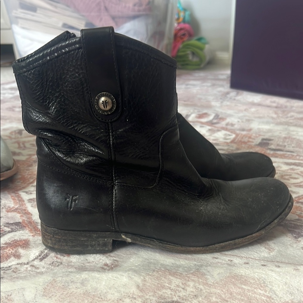 Frye Women's Black Leather Boots